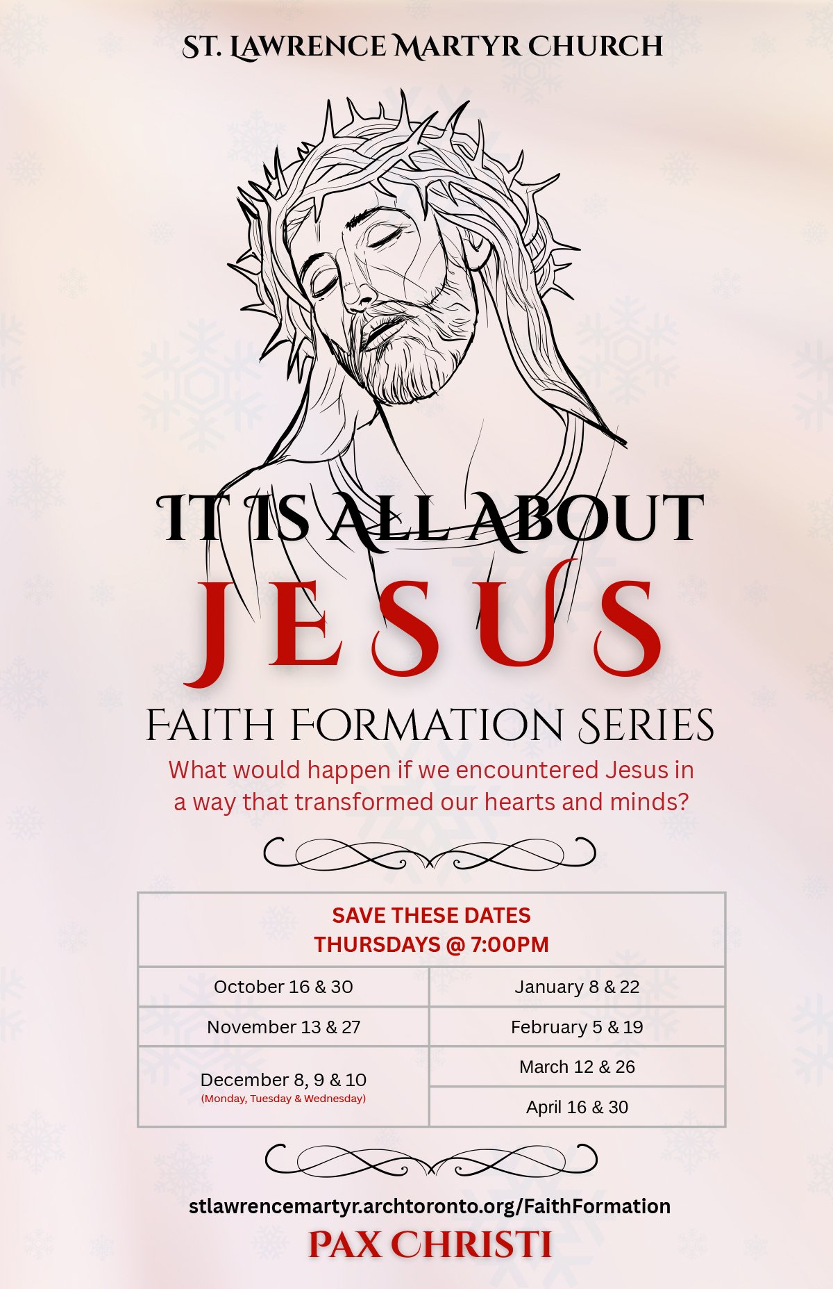 Faith Formation poster