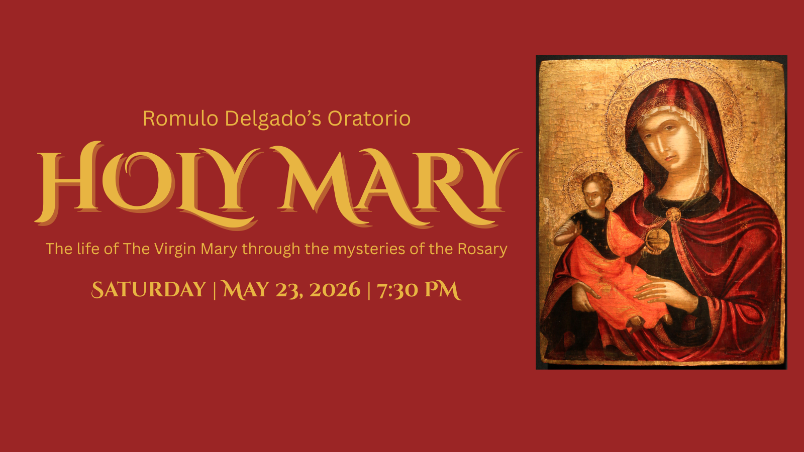 Holy Mary Oratorio Rotator Image